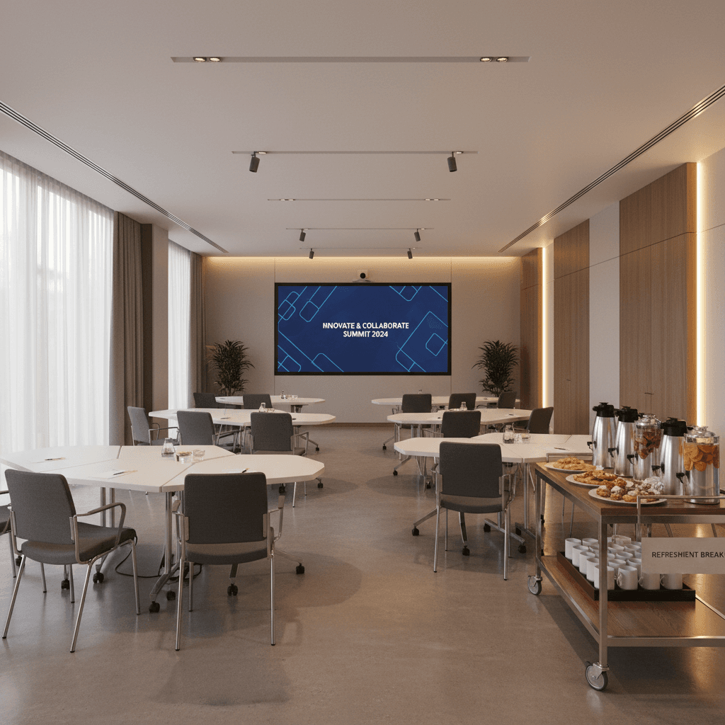 Jak efektivně uspořádat a vybavit hotelovou konferenční místnost pro úspěšné akce