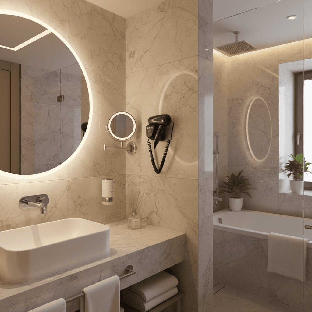 Novinky ve vybavení hotelových koupelen a provonění interiérů: Zvyšte komfort a hygienu