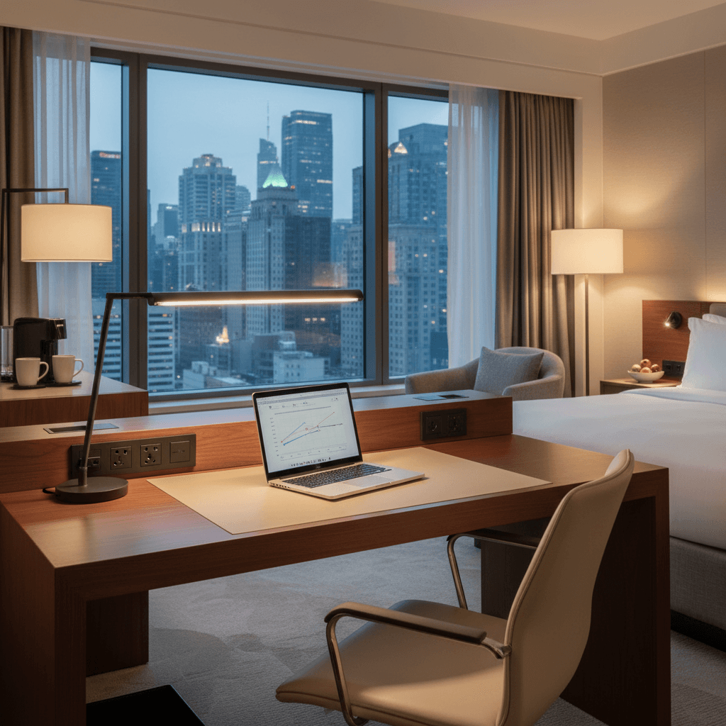 10 klíčových prvků vybavení hotelového pokoje pro business klientelu: Jak přilákat firemní hosty