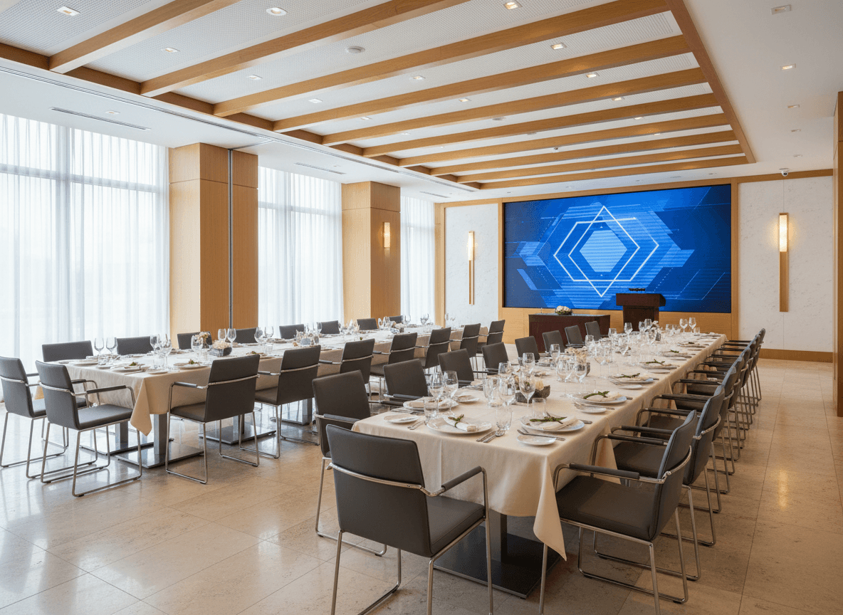 Často kladené otázky při výběru vybavení pro konferenční a společenské prostory