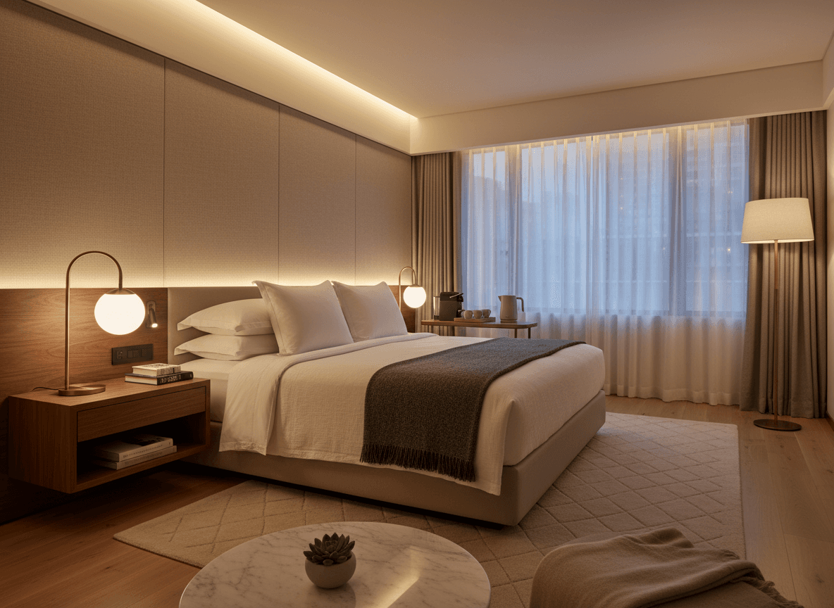 10 přehlížených detailů ve vybavení, které zásadně ovlivňují spokojenost hotelových hostů