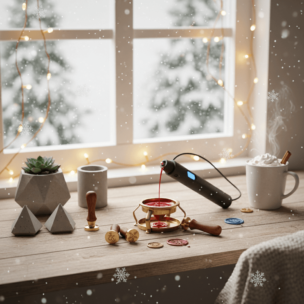 Novinky pro zimní tvoření: Od moderního 3D kreslení až po elegantní pečetění