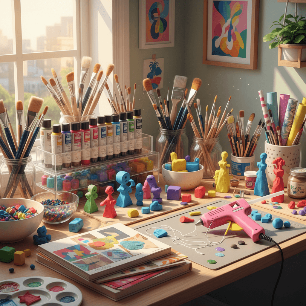 Velká kreativní jízda: Vybavte svůj ateliér za zlomek ceny