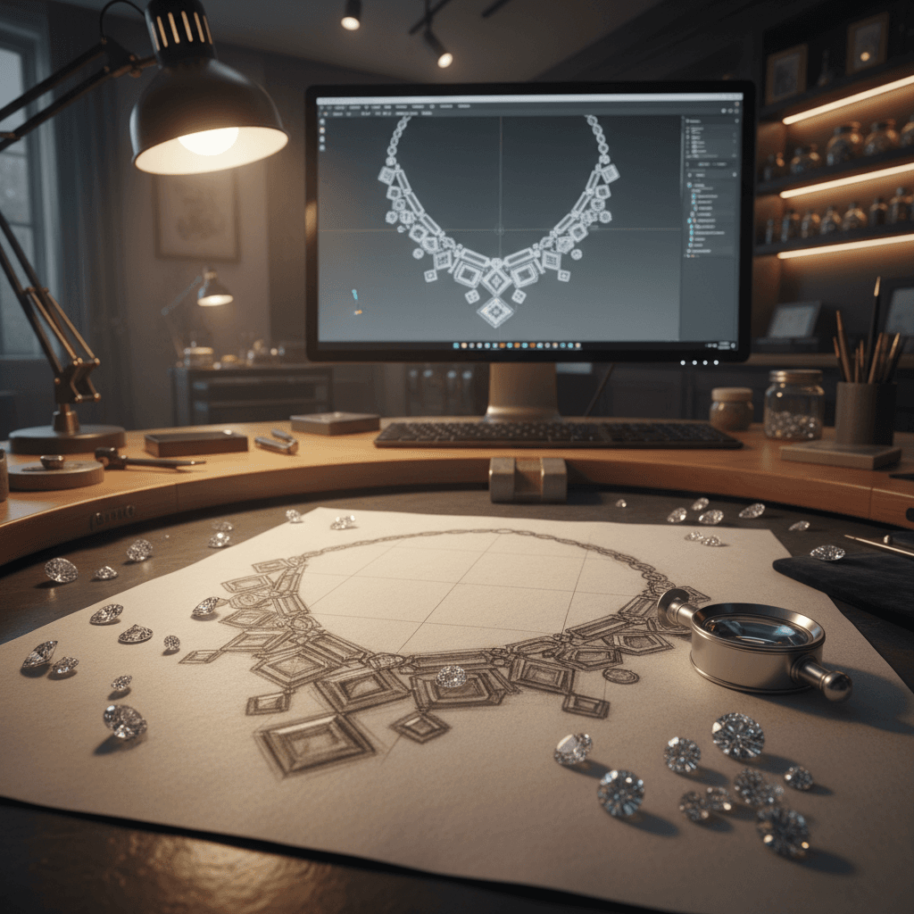 Od prvého nákresu po žiarivý briliant: Cesta k vzniku novej kolekcie v Amawell