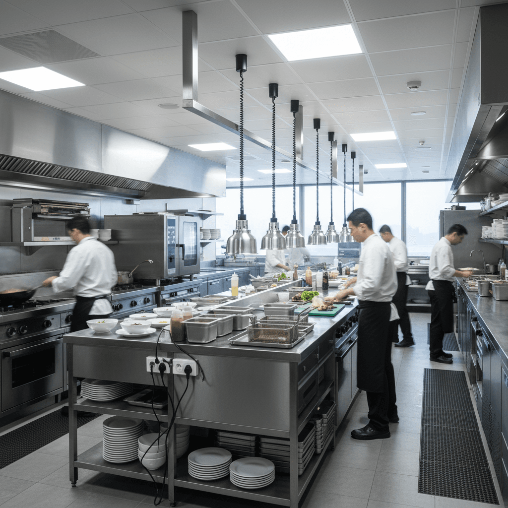 Ako navrhnúť a vybaviť profesionálnu kuchyňu: Komplexný sprievodca pre HoReCa prevádzky