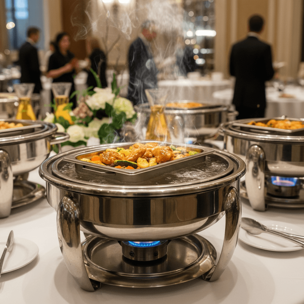Ako správne používať a udržiavať profesionálny chafing dish: Kompletný tutoriál pre catering a bufety