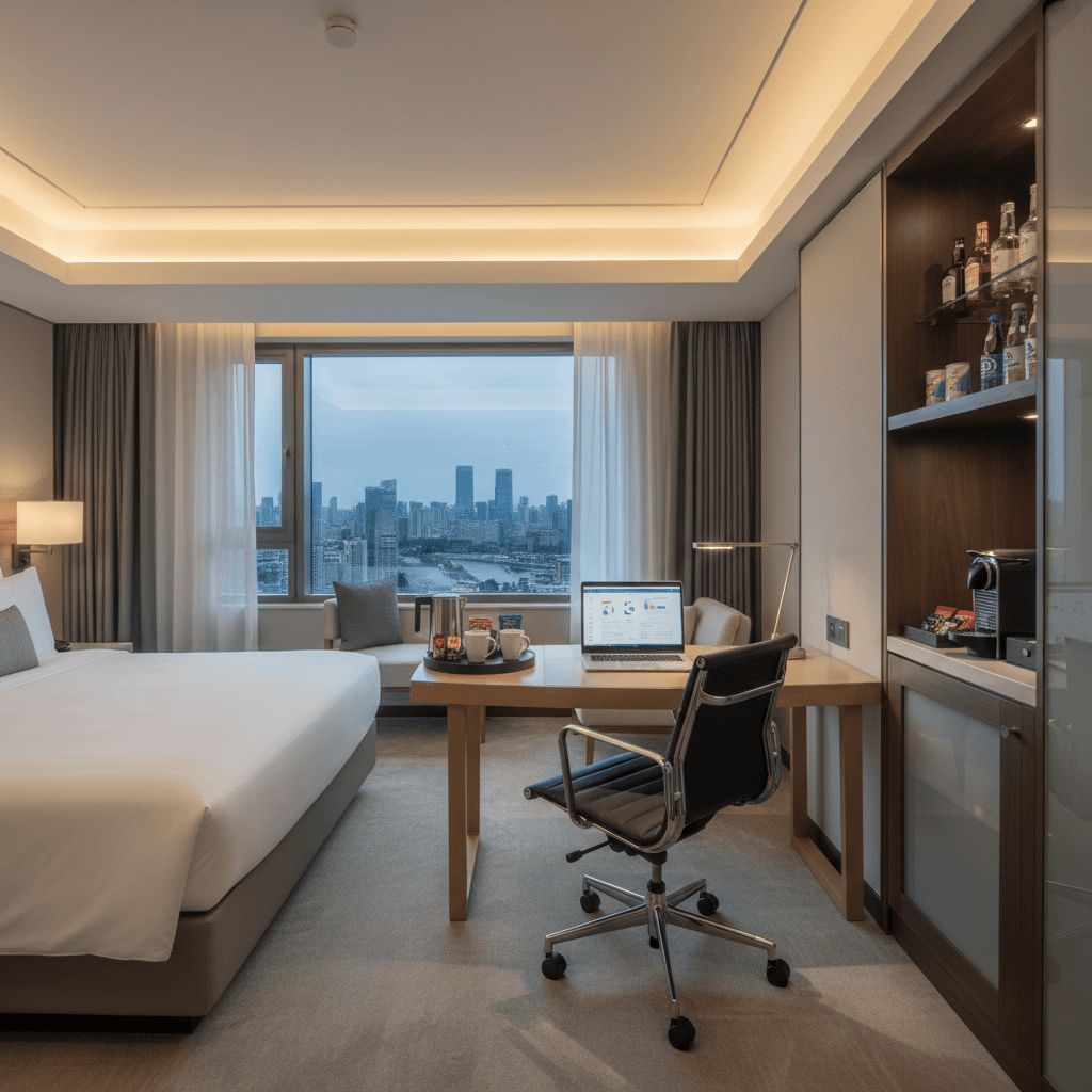 Ako optimalizovať hotelové izby pre biznis cestujúcich: Tipy pre moderný komfort