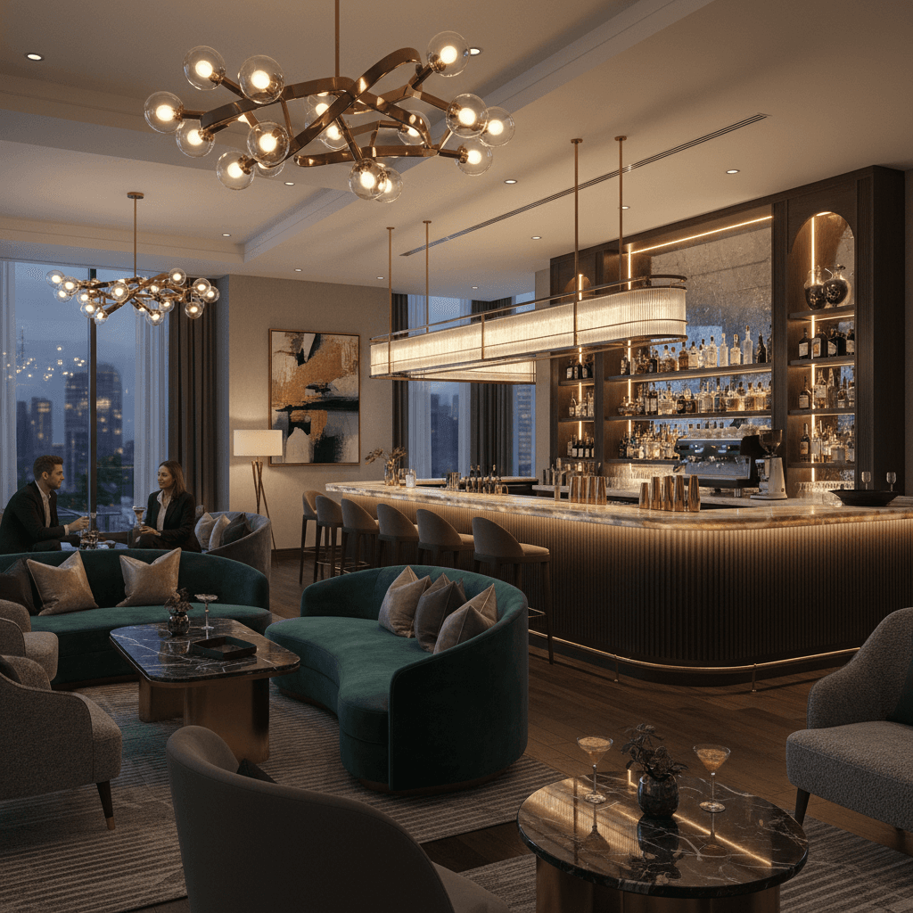 Často kladené otázky: Ako efektívne vybaviť hotelový bar a lounge zónu