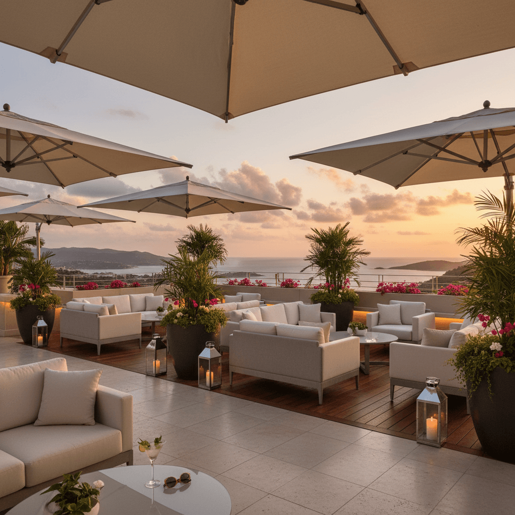7 kľúčových typov vybavenia pre úspešnú hotelovú terasu a vonkajšie priestory