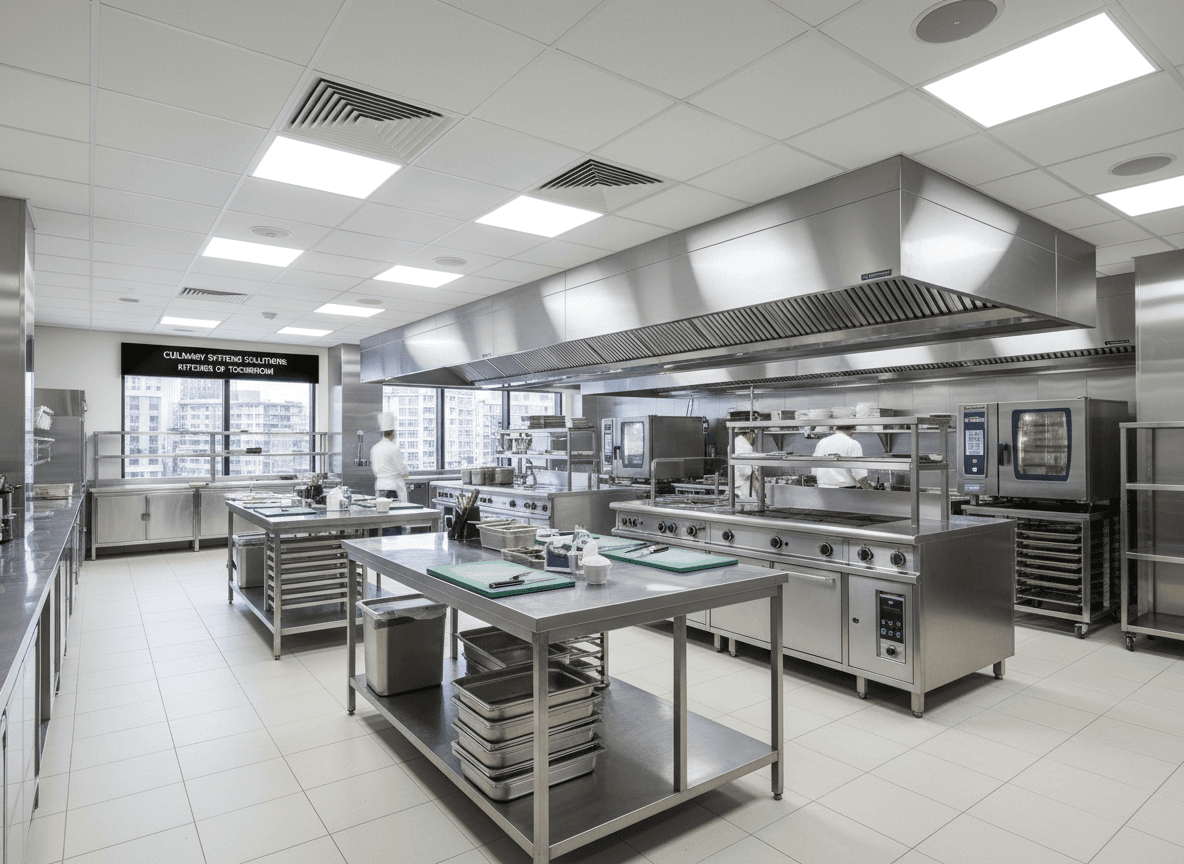 Komplexný sprievodca vybavením a organizáciou profesionálnej hotelovej kuchyne: Od plánovania po efektivitu