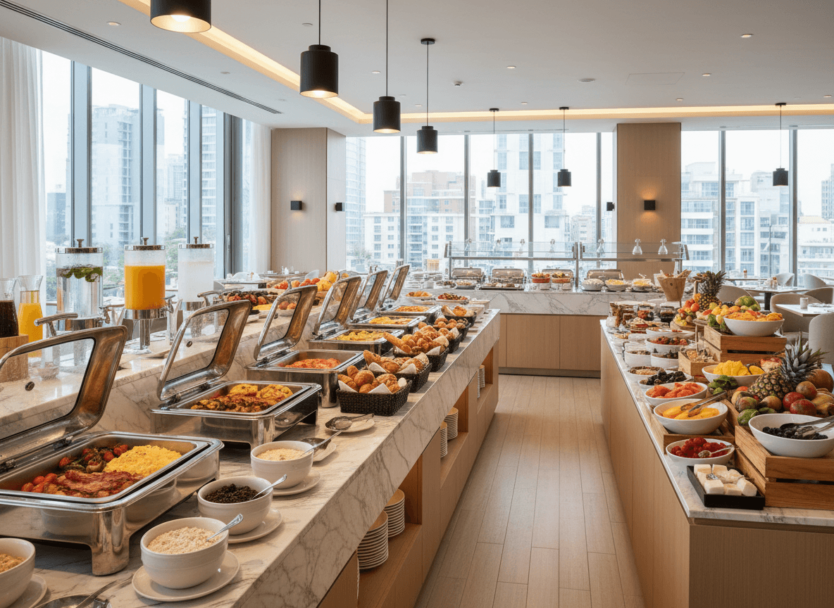 Ako správne nastaviť a vybaviť profesionálny raňajkový bufet: Kompletný návod