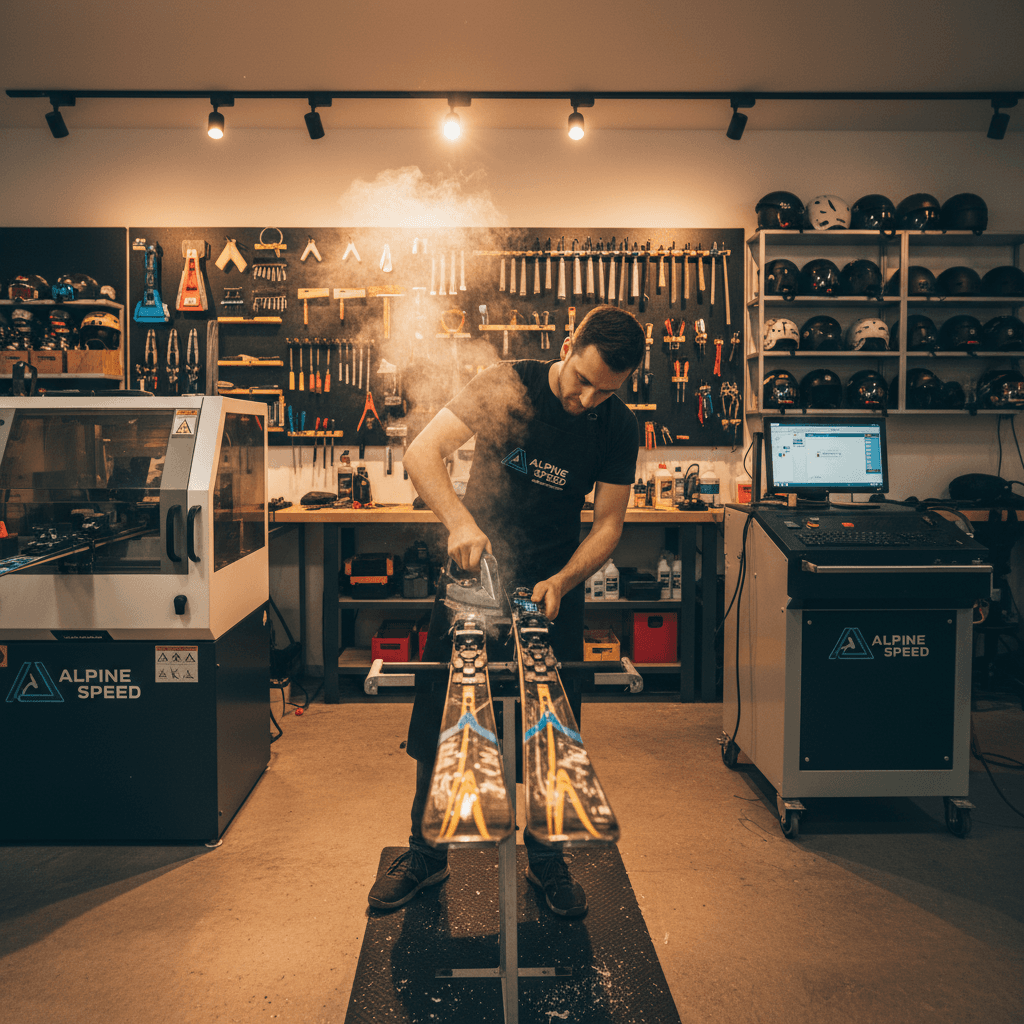 Zákulisie nášho SKI & BIKE servisu: Čo sa deje s vašou výbavou, kým vy spíte