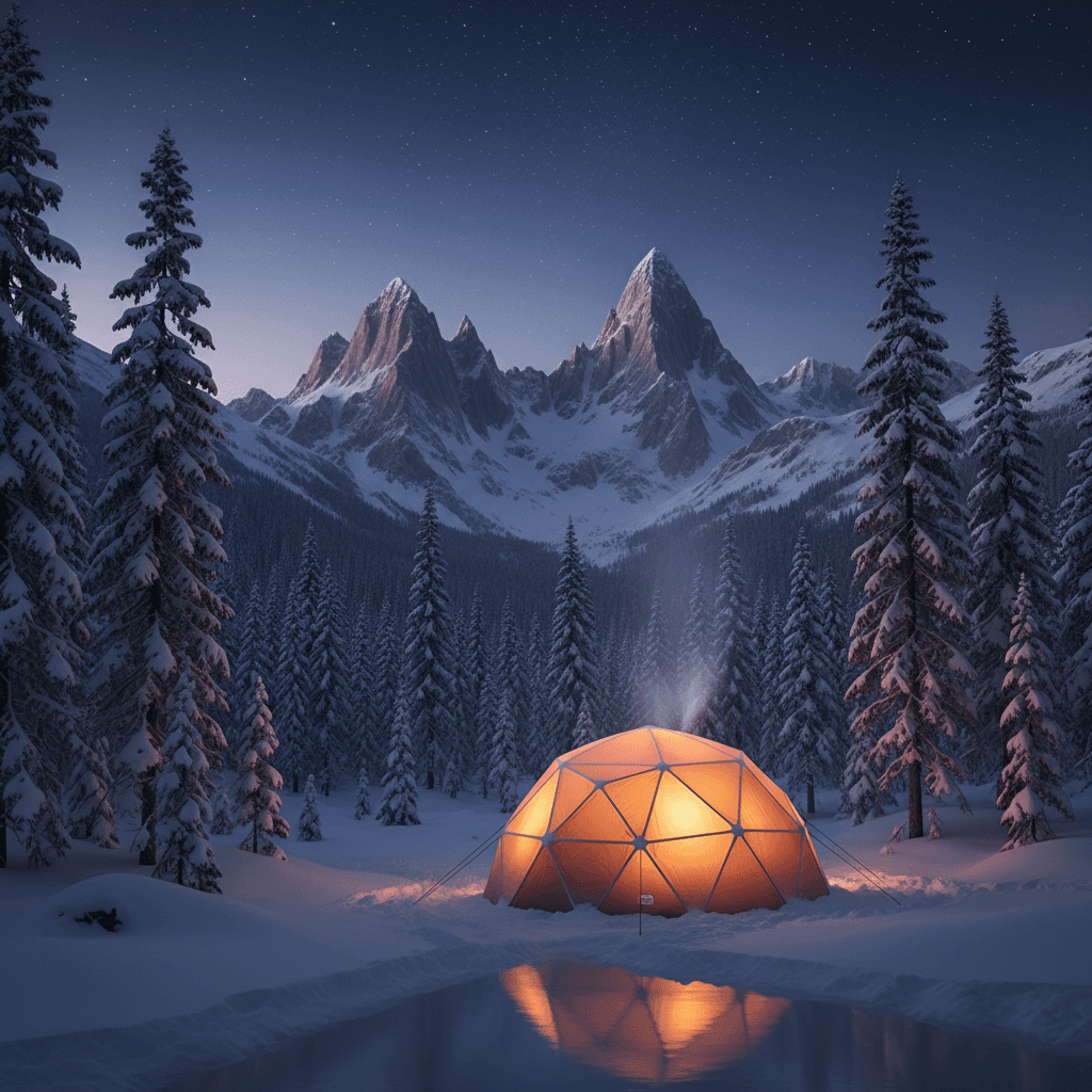 10 kľúčových zásad pre bezpečný a komfortný zimný kemping