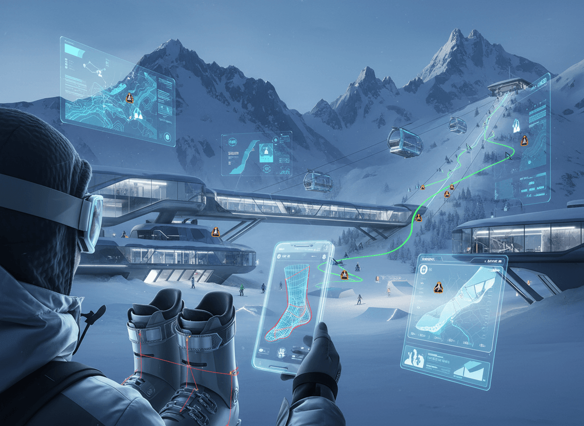 Budúcnosť zimných športov v roku 2026: Inteligentné hory a revolúcia v personalizácii