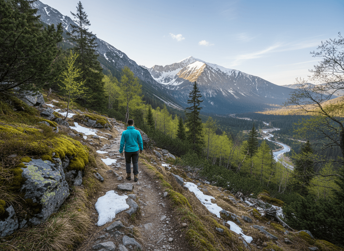 Jarná turistika bez prekvapení: Ako sa pripraviť na prechodné obdobie v horách