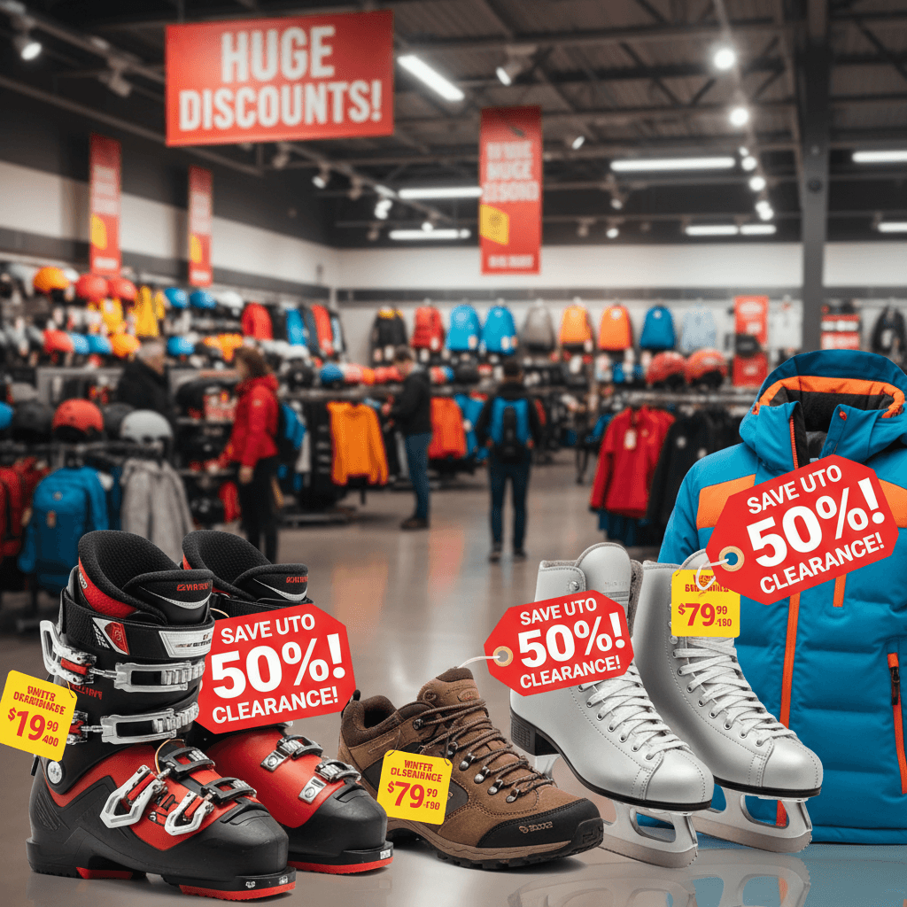 Nepropásněte: Největší slevy na sportovní vybavení ve Skibikecentru!