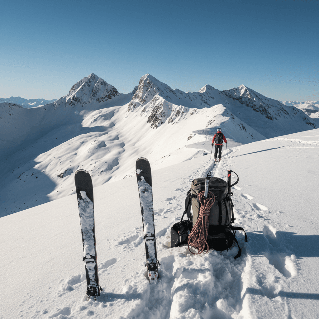 Zimní sporty mimo sjezdovky: Objevte kouzlo běžek a skialpinismu