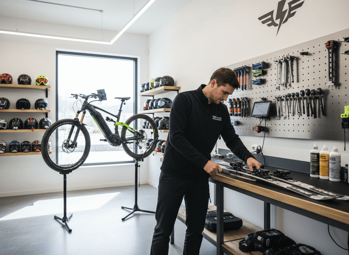 Technický rádce Skibikecentra: Odpovědi na vaše nejčastější dotazy o vybavení a servisu