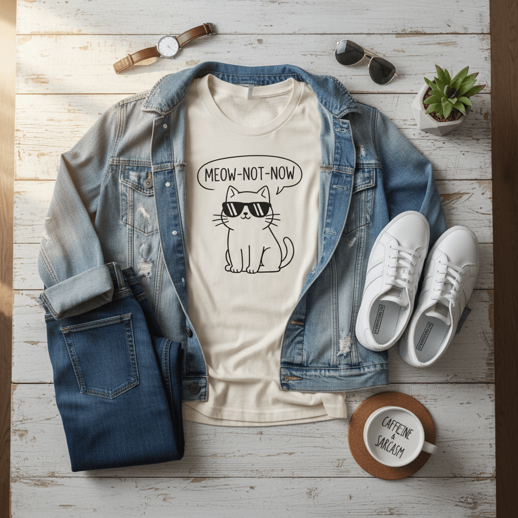 Ako premeniť obyčajný outfit na originálny kúsok: Tipy na styling vtipných tričiek a doplnkov