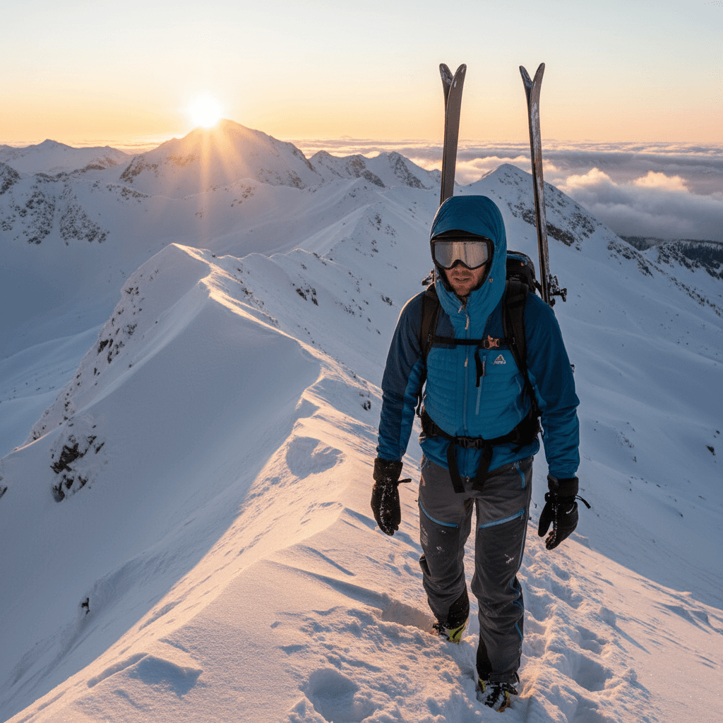 Jak vybrat a vrstvit oblečení pro skialpinismus: Kompletní průvodce pro začátečníky