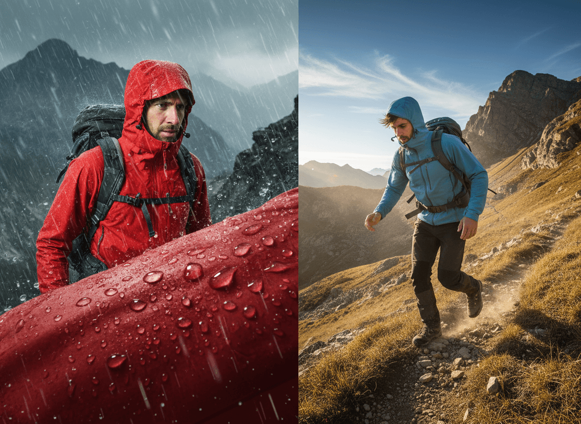 Hardshell czy softshell? Wielkie porównanie kurtek outdoorowych dla aktywnych