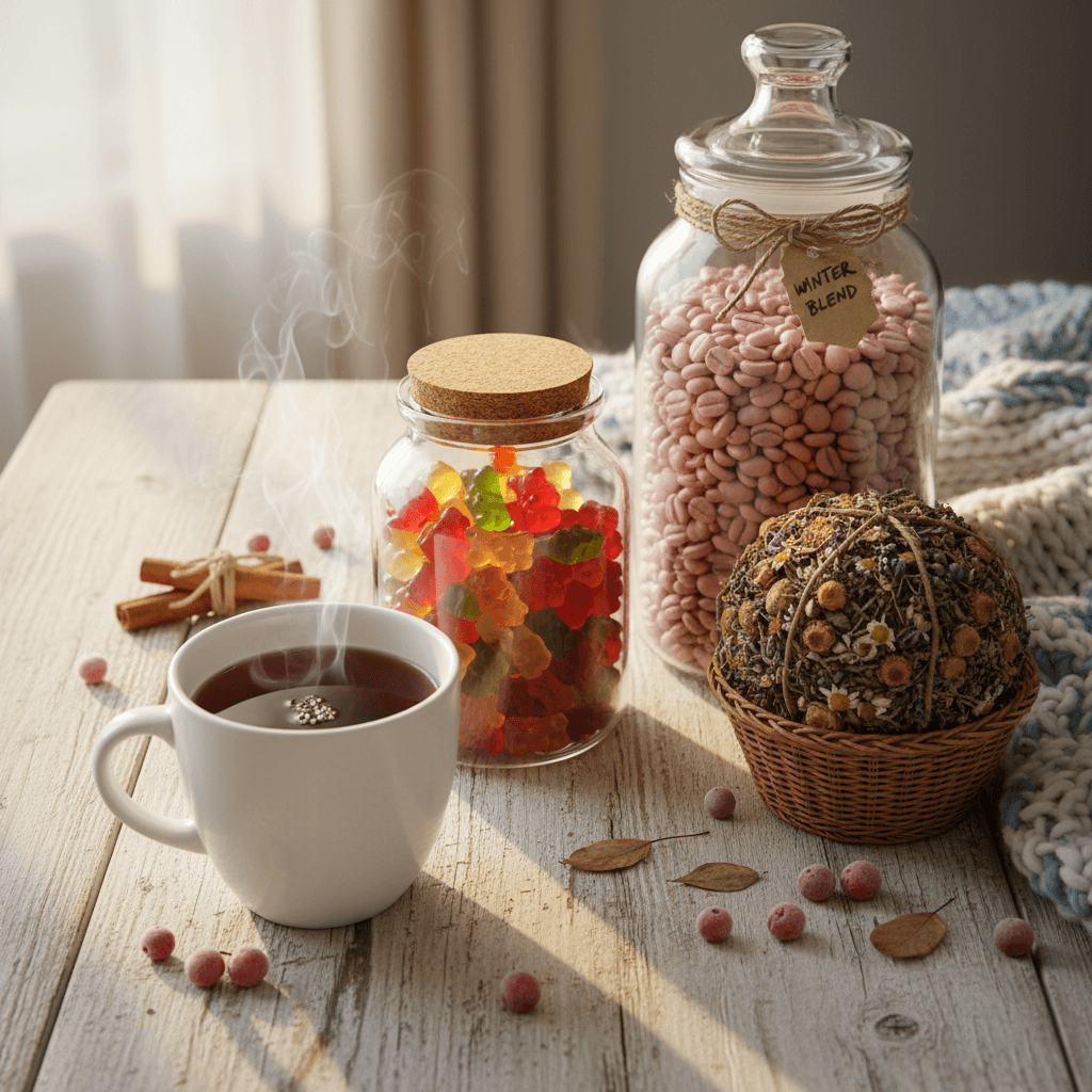 Velké srovnání dárků z Lipoo: Čajoví medvídci, Kaféčko nebo Květinové bomby?