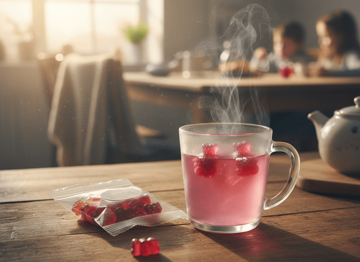 Recenze: Čajoví medvídci s příchutí maliny a vanilky – sladké pohlazení, které děti milují