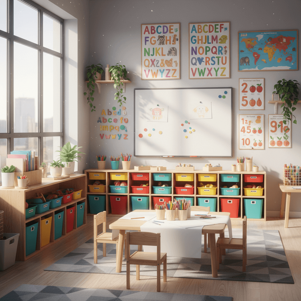 Novinky pre malých objaviteľov: Ako vytvoriť inšpiratívny kútik na učenie a tvorenie