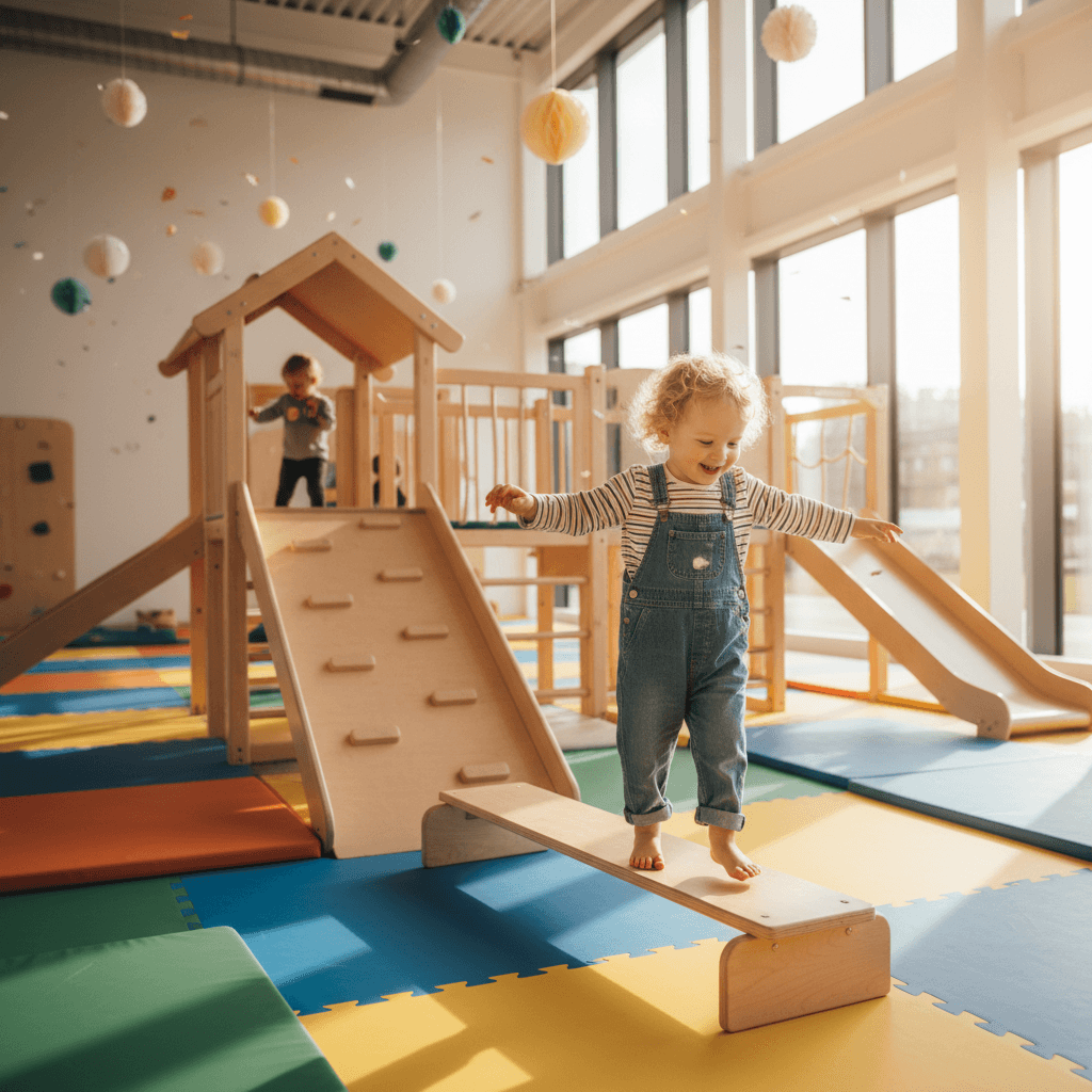 Komplexný sprievodca rozvojom hrubej motoriky u detí: Od prvých krôčikov po športové aktivity