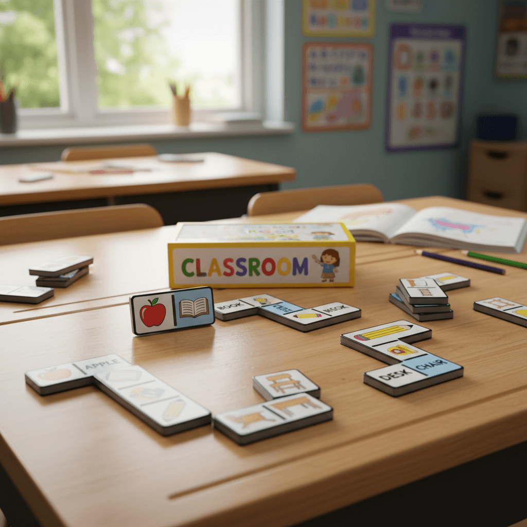 Recenzie Domino - Test de viteză - Limba engleză: Un instrument esențial pentru sala de clasă