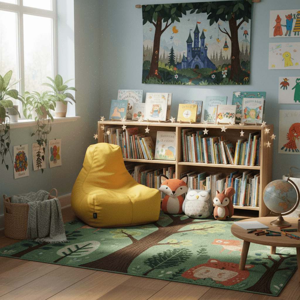 Cum să amenajezi un colț de lectură magic în grădiniță sau acasă: Ghid pas cu pas