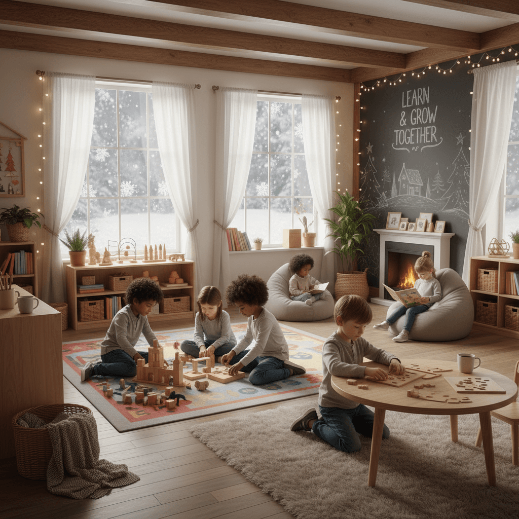 Activități de iarnă captivante în interior: Ghid pentru educatori și părinți