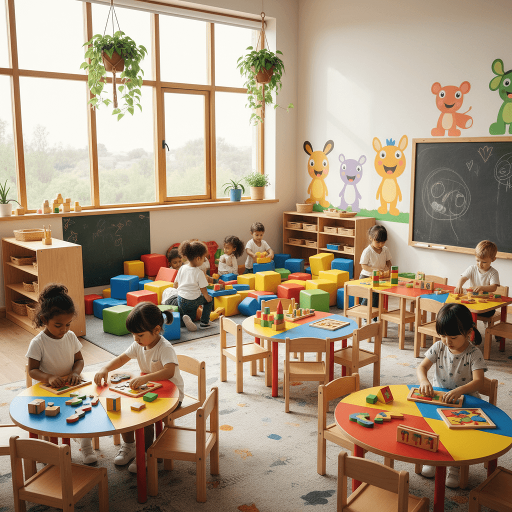 Oportunități de economisire: cum să reînoiești sala de grupă cu buget redus