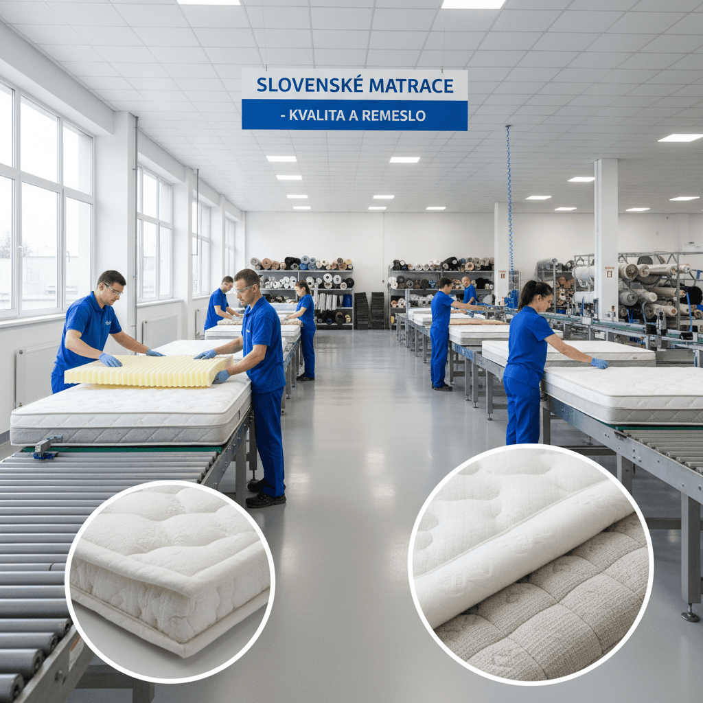 Zákulisie slovenskej výroby: Ako vzniká ortopedický matrac pre váš dokonalý spánok