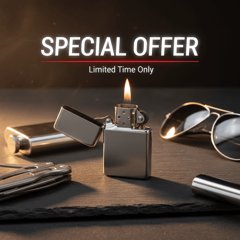 Výhodné nákupy pre milovníkov kvality: Najlepšie zľavy na Zippo produkty