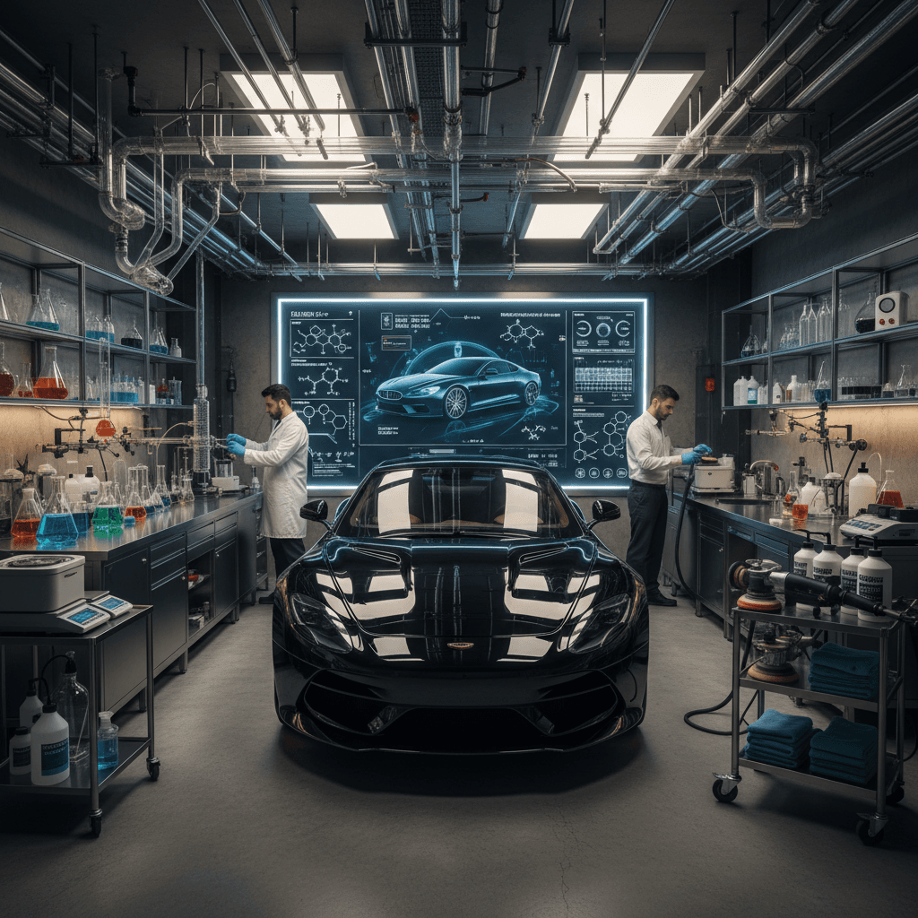 Veda za dokonalým leskom: Rozhovor o chémii v službách moderného detailingu