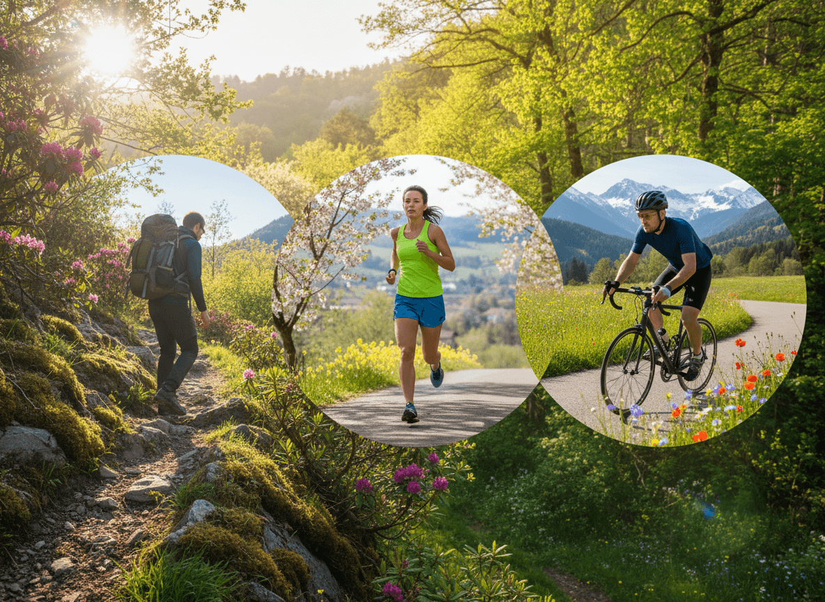 Průvodce jarní sportovní sezónou: Často kladené otázky o vybavení pro turistiku, běh a cyklistiku