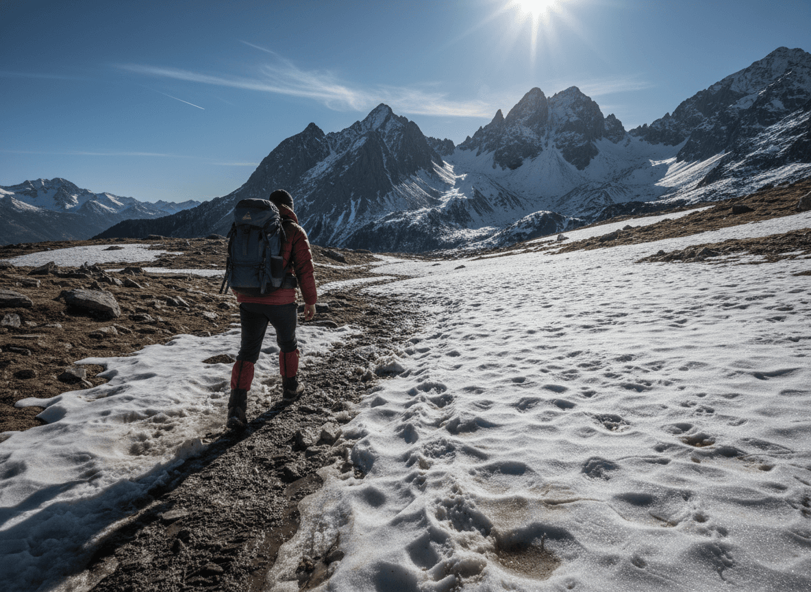 Zimní turistika v únoru: Jak zvládnout přechod mezi sněhem a jarním táním