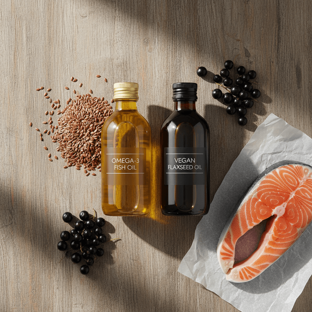 Rybí vs. rastlinné oleje: Ktorý zdroj omega mastných kyselín je pre vás najlepší?