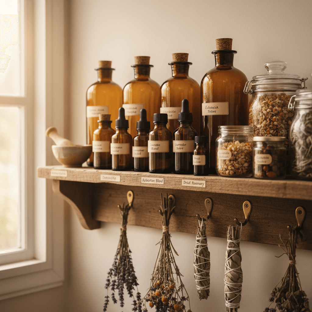 Ako si zostaviť prírodnú domácu lekárničku: Kompletný návod krok za krokom