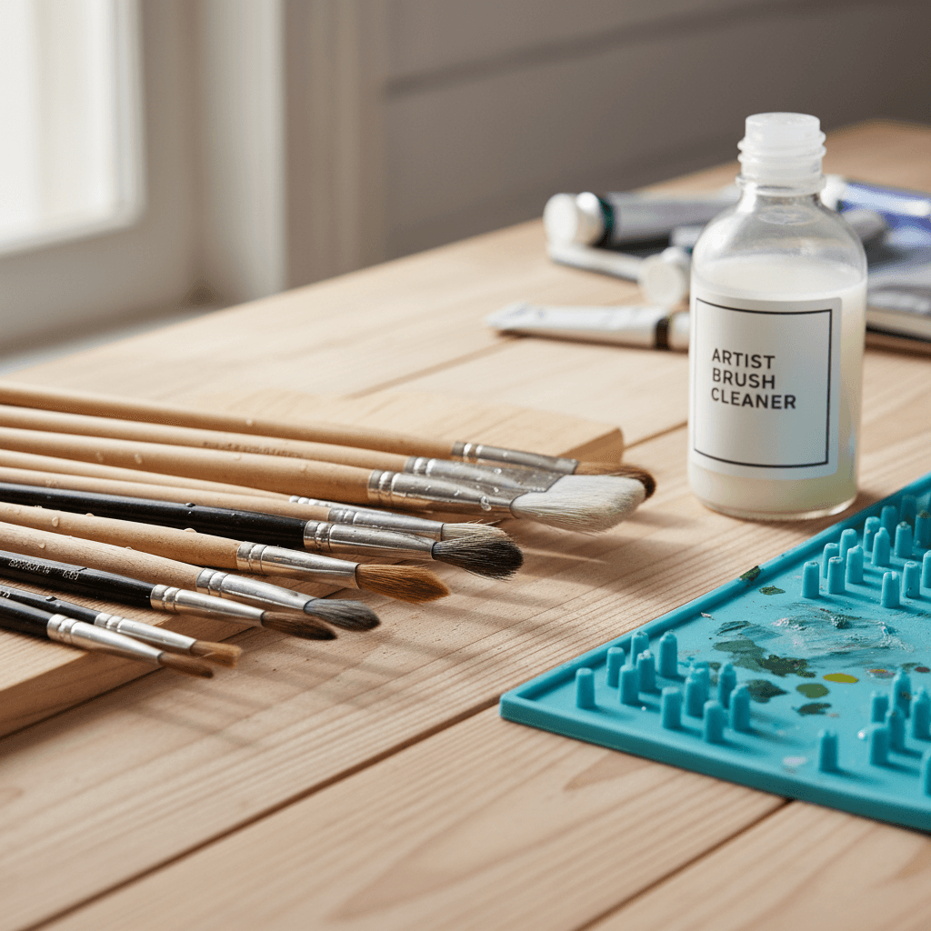 Starostlivosť o umelecké pomôcky: Ako predĺžiť životnosť vašich štetcov a farieb