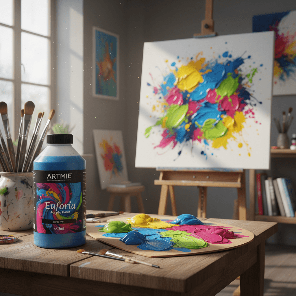 Recenzia akrylových farieb ARTMIE Euforia: Nový štandard pre moderných umelcov?