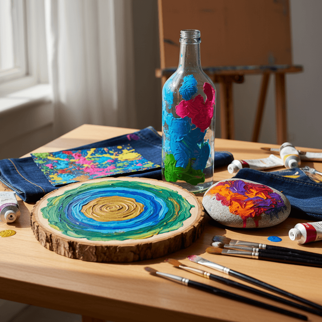 7 netradičných povrchov na maľovanie, ktoré posunú vašu kreativitu na novú úroveň