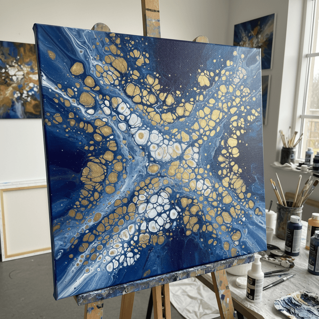 Ako na tekutý akryl: Kompletný sprievodca technikou acrylic pouring pre začiatočníkov