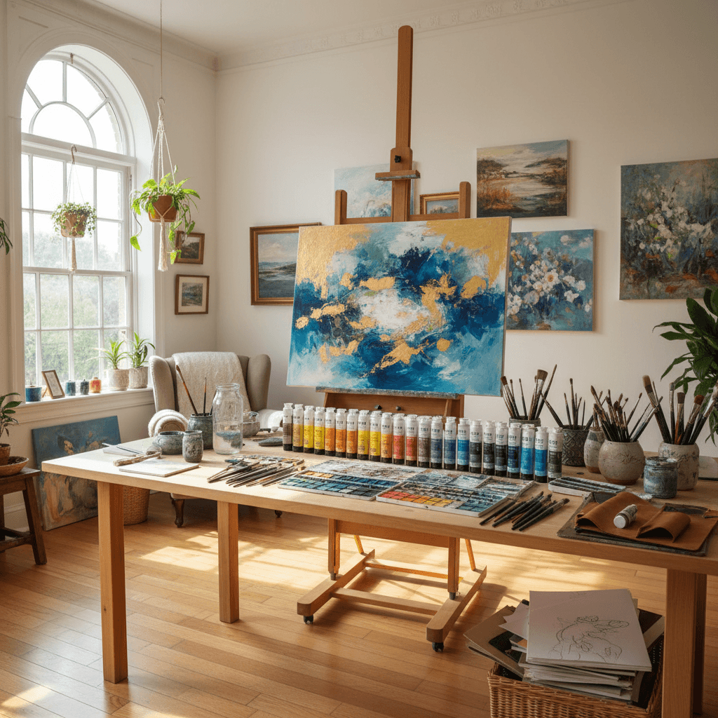 Doprajte si umelecký upgrade: Najlepšie ponuky pre váš domáci ateliér