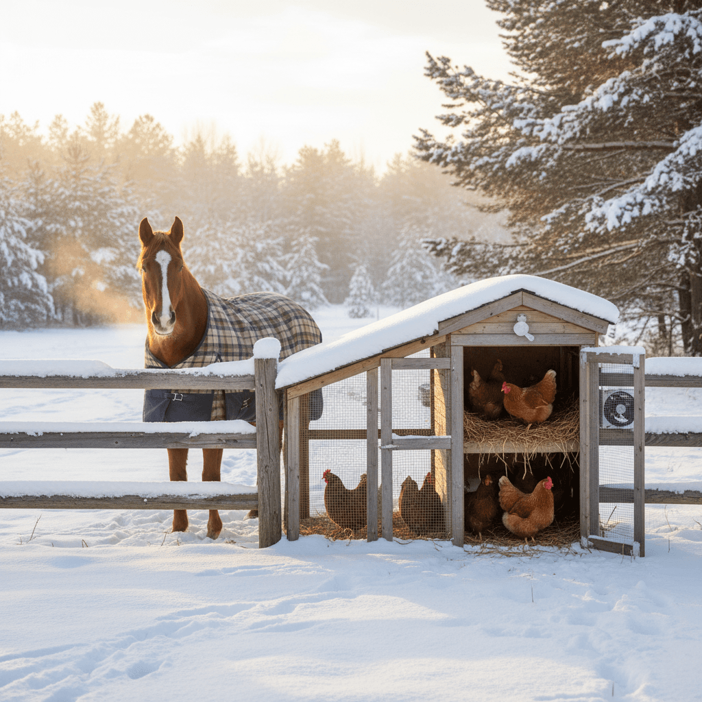 Zimná výživa a starostlivosť o zvieratá: Ako zabezpečiť pohodu v mrazivých dňoch