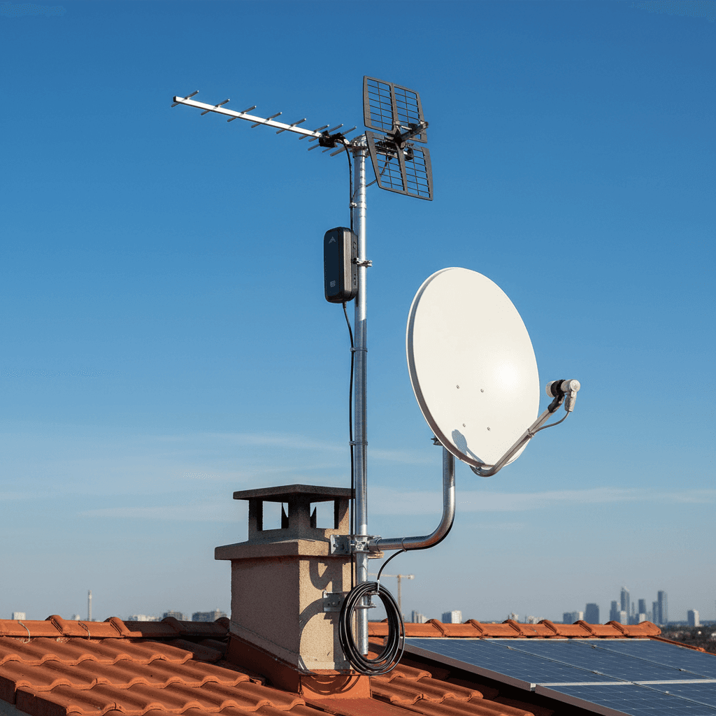 7 klíčových kroků k dokonalému televiznímu příjmu: Průvodce moderními anténními a satelitními systémy