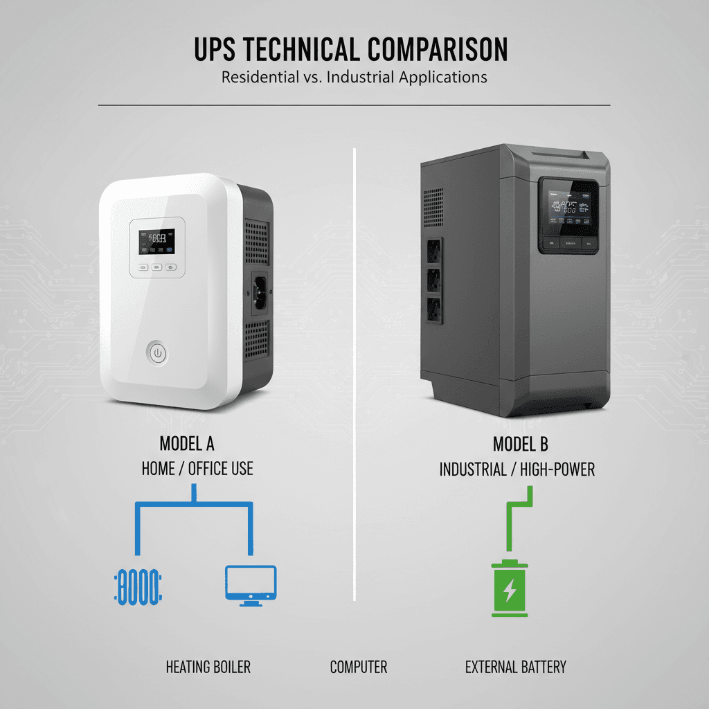 Jak vybrat záložní zdroj pro kotel i elektroniku: Srovnání modelů Volt Polska Sinus Pro