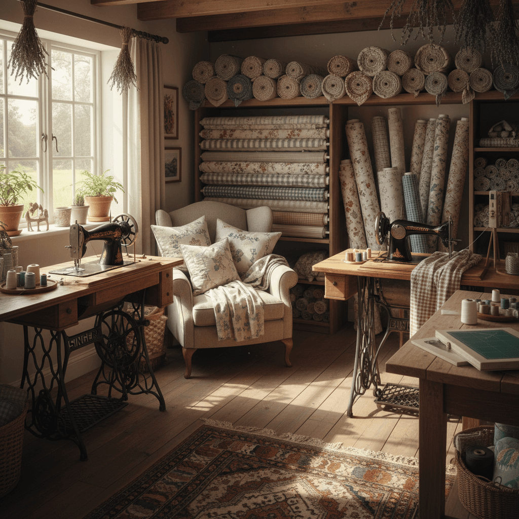 Od první nitky k útulnému domovu: Nahlédněte do zákulisí naší textilní dílny