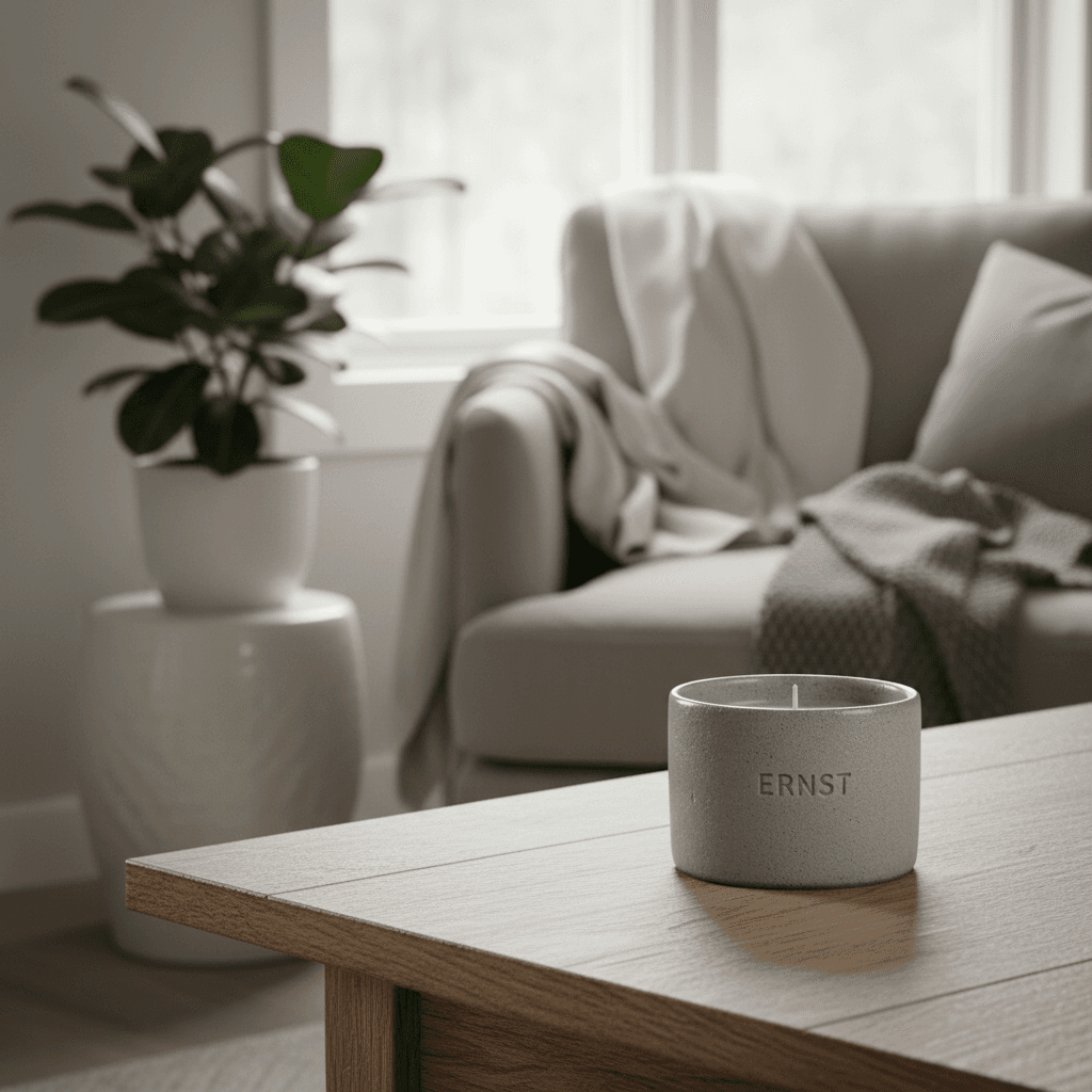 Recenze: Kameninový svícen Ljus od ERNST – ztělesnění švédského minimalismu a hygge